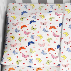 PILLER FLOW BEBE BUTTERFLY 49 35X45 Rotary Print Flannel Cotton 100%