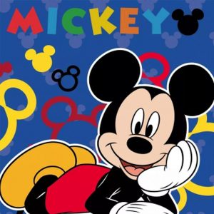 ΛΑΒΕΤΕΣ DISNEY Disney MICKEY 51 30Χ30 Digital Print Cotton 100%