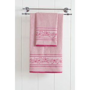Πετσέτα μπάνιου Art 3225  70x140  Ροζ Beauty Home
