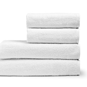 Πετσέτα Χειρός Ξενοδοχείου 500gsm Plain 100% Cotton 30x50 Λευκό Beauty Home