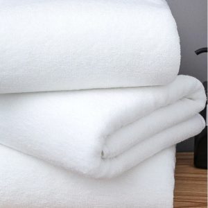 Πετσέτα Μπάνιου Ξενοδοχείου Crystal 600gsm 100% Cotton 80x150 Λευκό Beauty Home
