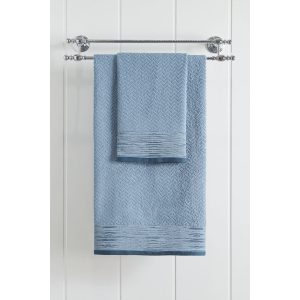Πετσέτα μπάνιου Art 3234  70x140  Γαλάζιο Beauty Home