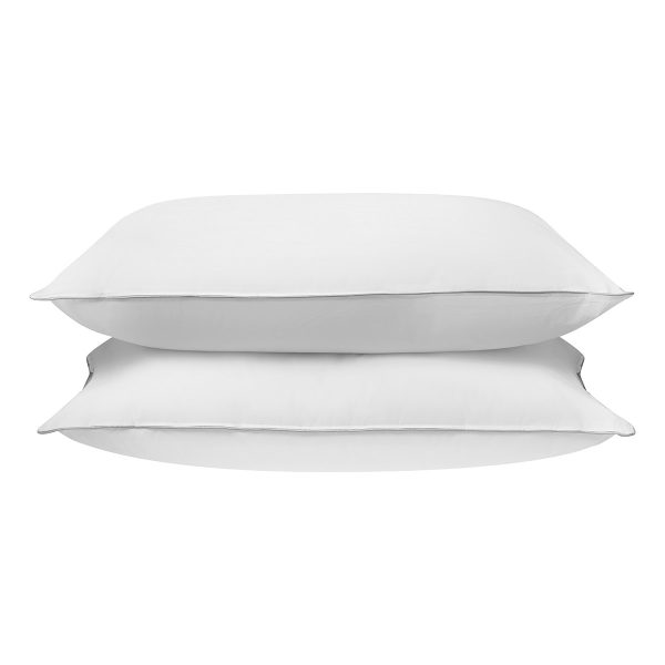 Μαξιλάρια ύπνου Guest Art 4080 Ορθοπεδικό 50x70 Λευκό - Μέτριο - 2 τέμαχια Beauty Home